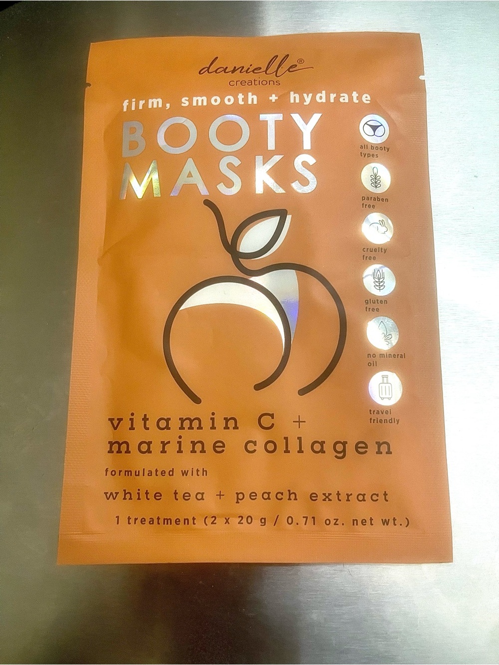 Danielle Creations Vitamin C + Marine Collagen Booty Mask — EXP 07/31/2026